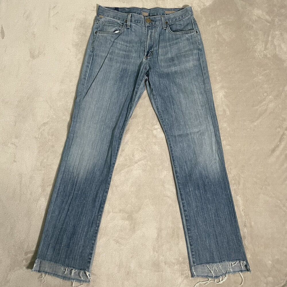 CITIZENS OF HUMANITY SID Jeans 31x31 Mens Denim Cotton Straight USA Distressed